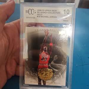 2009 UD Legacy GOLD Michael Jordan